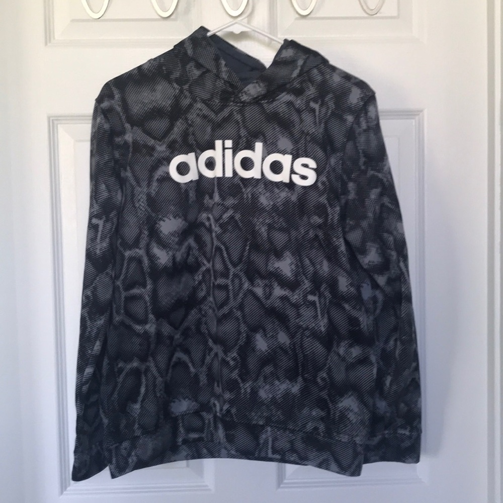 COPY - Youth Snake Print Adidas Hoodie